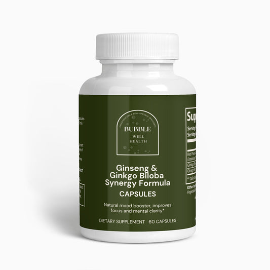 Ginseng & Ginkgo Biloba Synergy Formula